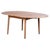 Round Oak Dining Table attributed to Svend Aage Madsen for K. Knudsen, Denmark, 1960s For Sale - Image 13 of 13