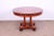 Baker Furniture Neoclassical Cherry Wood Extension Dining Table, Newly Refinished For Sale - Image 9 of 13
