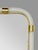 Mid-Century Modern Murano Mirror With Twisted Clear Glass and Brass Details For Sale - Image 3 of 5
