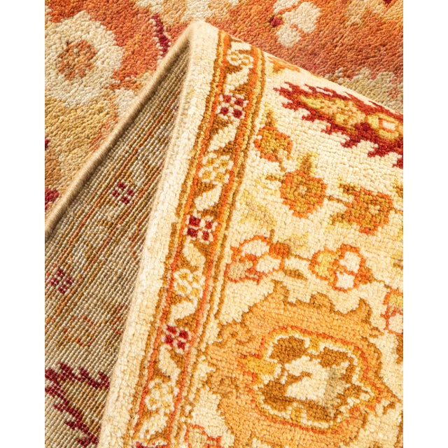 Eclectic, One-of-a-Kind Hand-Knotted Area Rug - Ivory, 4' 1" x 6' 2" For Sale In New York - Image 6 of 8