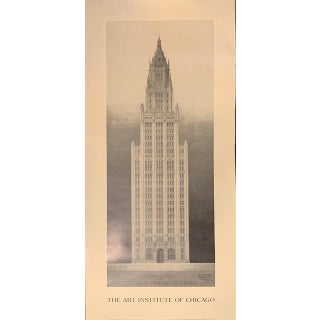 Late 20th Century Richard Yoshijiro Mine Art Institute of Chicago Poster For Sale