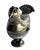 Offered is a vintage Indian Dhokra lidded trinket box made of bronze and pewter. These typically show intricate artisan...