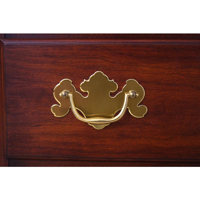 Pair of Henkel Harris Cherry Nightstands For Sale - Image 9 of 18
