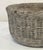 Gray English Basket-Weave Style Garden Stone Round Planter Pots - Two Available For Sale - Image 8 of 10