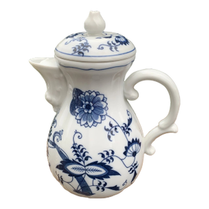Vintage Blue Danube Blue Onion Coffee Tea Pot