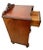 Antique Italian Nightstand Cabinet With Drawer Hand Carved Walnut and Mahogany For Sale In Palm Springs - Image 6 of 13