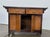 1970s Bernhardt Art Deco burl wood bar cabinet, very unique and rich, stands on its original wheels.