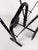 Italian Postmodern Valet Stand on Wheels in Enameled Iron, 1980s For Sale - Image 9 of 18