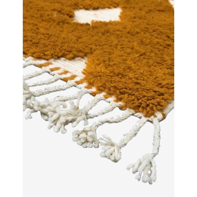 2020s Mustard Moroccan Rug - 9.8 X 8.2 Ft For Sale - Image 5 of 8