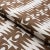 Schumacher Schumacher x Drusus Tabor Ra Fabric in Brown For Sale - Image 4 of 4