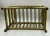 Bamboo rack, that has been painted gold. This is in very good condition, no weakness or cracks. 16x9x14"