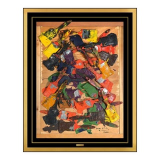 Accumulation of Paint Brushes, Arman For Sale