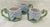 Farmhouse Set of 3 Fitz & Floyd Blue Hydrangea Mugs/Cups For Sale - Image 3 of 6