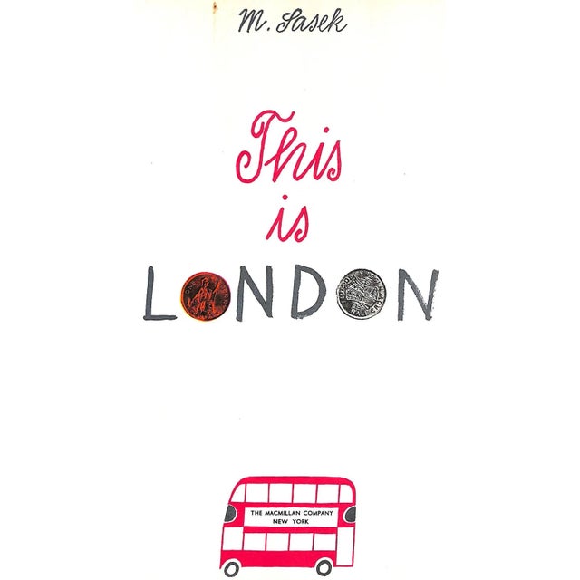 Paper "This Is London" 1959 Sasek, Miroslav For Sale - Image 7 of 12