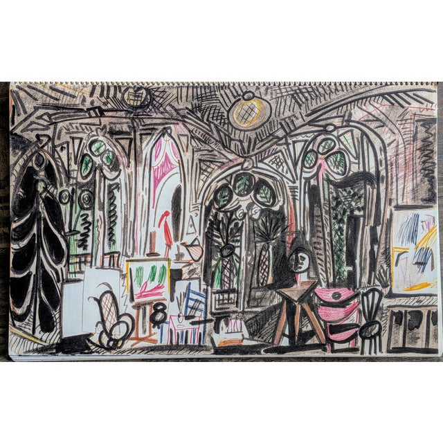 Pablo Picasso, Portrait, Original Photoengraving, 1956 For Sale - Image 8 of 8