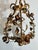 Wrought Iron and Gold Leaf Lamp, Spain, 1960s For Sale - Image 11 of 17