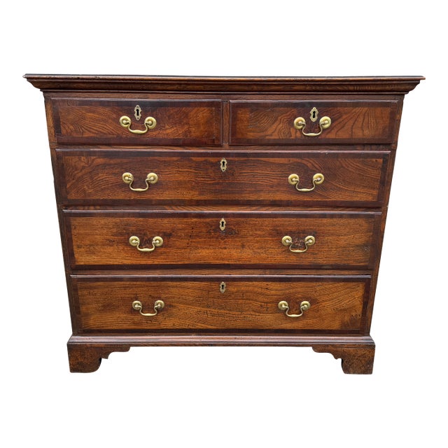 18th Century English Chest of Drawers For Sale