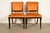 English Kittinger Regency Carved Mahogany Side Chairs or Dining Chairs, Pair For Sale - Image 3 of 15