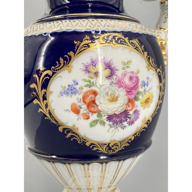 Vase by Ernst August Leuteritz for Meissen Porcelain, 1860 For Sale - Image 5 of 14