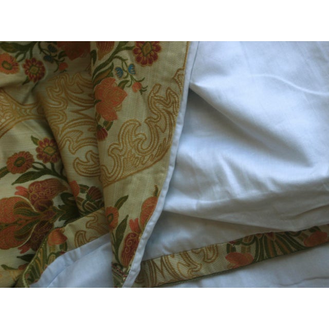 Pair of Vintage Curtains Art Nouveau Style For Sale - Image 15 of 15
