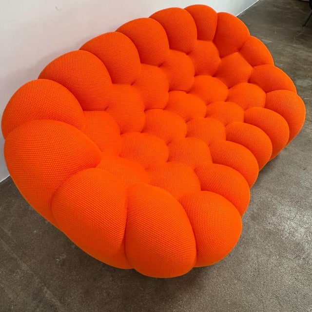 2020s Roche Bobois Bubble Arrondi 2.5 Curved Sofa For Sale - Image 5 of 7