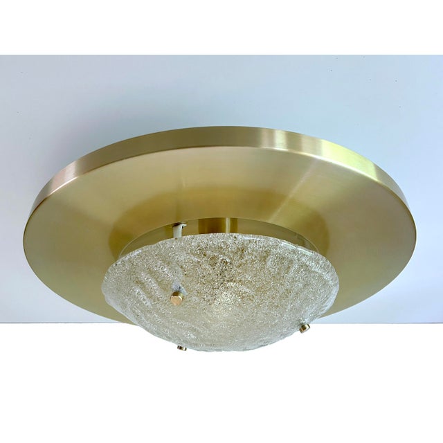 1960s Large Space Age Murano Glass Light from Honsel, 1960s For Sale - Image 5 of 18