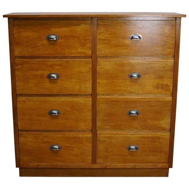 German Oak Apothecary Cabinet, Mid-20th Century For Sale - Image 18 of 18