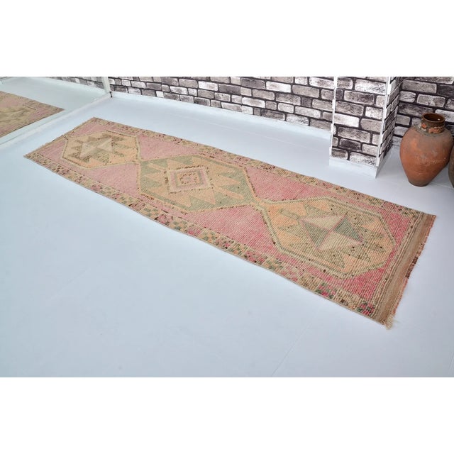 Vintage Anatolian Wool Runner For Sale - Image 9 of 11