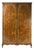 Vintage English Burl Walnut Armoire by Hunters of Derby For Sale