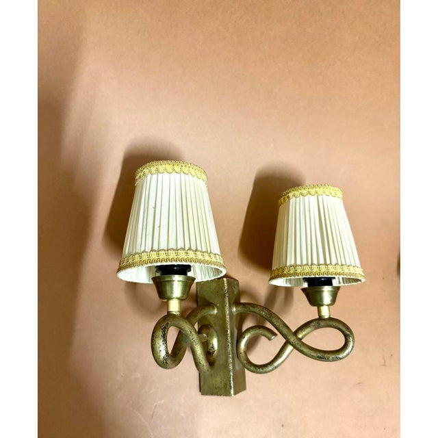 1930s Vintage Wall Lights, 1930s, Set of 2 For Sale - Image 5 of 10