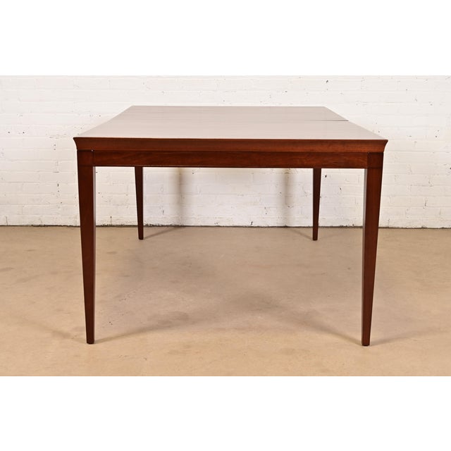 Drexel French Regency Louis XVI Mahogany Extension Dining Table, Newly Refinished For Sale - Image 13 of 15