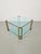 Regency Model T24 Coffee Table in Brass and Glass by Peter Ghyczy, 1970s For Sale - Image 10 of 15