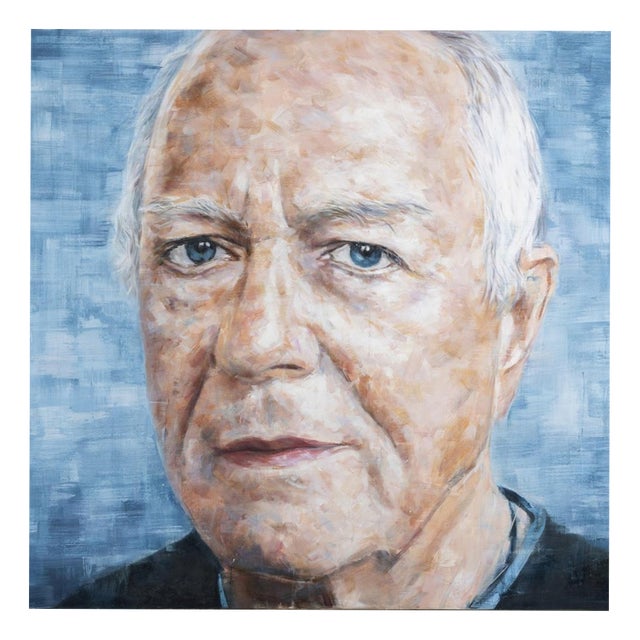 Harding Meyer, Portrait, Oil on Canvas For Sale