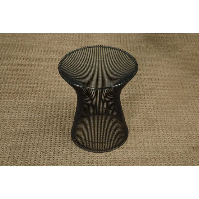 1970s Warren Platner for Knoll International Wire Side Table, Circa 1970s For Sale - Image 5 of 15