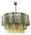 Italian Murano Glass Tronchi Chandelier in Amber and Fumé by Simoeng for Simoeng For Sale