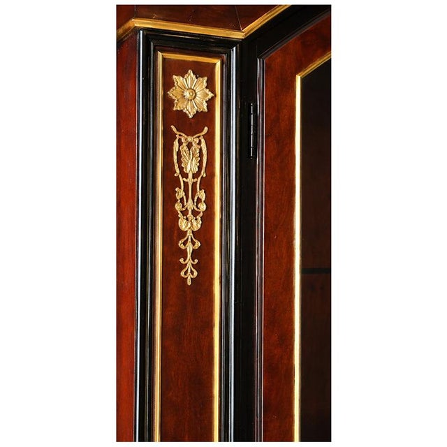 1980s Mahogany Bookcase, Italy, 20th Century For Sale - Image 5 of 7