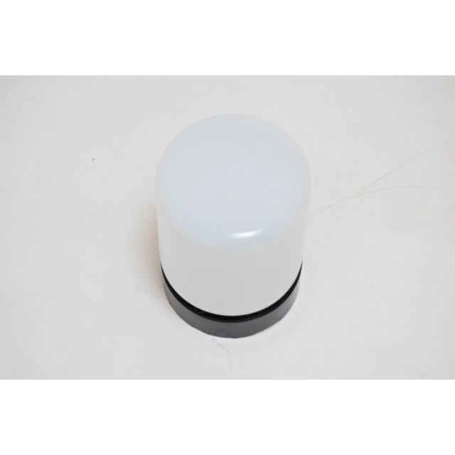 Made in Czechoslovakia Made of milk glass, Bakelite 1x E27 or E26 socket New cabling Re-polished Fully functional Original...