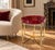 Holly Hunt Custom Lens Side Table in Rose Resin by McCollin Bryan For Sale - Image 4 of 5