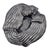 Late 20th Century American Studio Pottery Ikebana Vessel Graphite Gray For Sale In San Francisco - Image 6 of 10