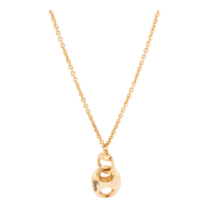 Gucci Horsebit Marina 18k Yellow Gold Cable Chain Gucci Link Pendant Necklace