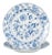 Porcelain Lunch Plates with Classic Blue Onion Decoration from Meissen, Set of 2 For Sale