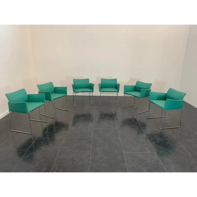 Maja Armchairs by Kazuhide Takahama for Simon Gavina, Set of 6 For Sale - Image 11 of 11