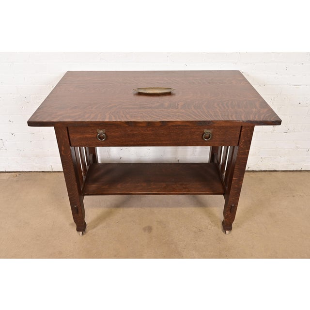 Tiffany Studios New York Bronze Louis XVI Pen Tray For Sale - Image 9 of 10