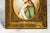 Ornate French Empire Style Antique Metal Frame Napoleon Portrait Miniature Painting Home Decor For Sale - Image 10 of 17