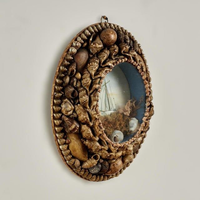 Pair of Antique British Colonial Sailors Valentine For Sale - Image 11 of 17