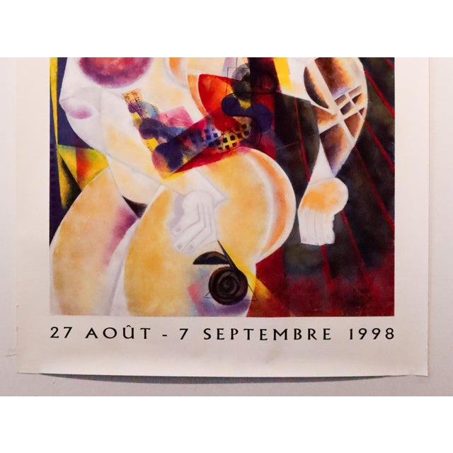 Contemporary 1998 Original Canadian Poster, Festival Des Films Du Monde, Montréal - Almada Ramos For Sale - Image 3 of 4