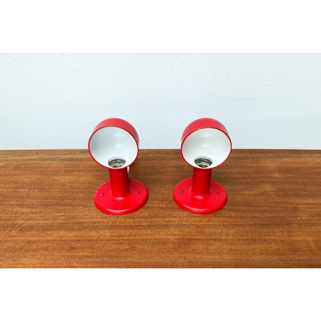 Mid-Century German Space Age Sconces from Cosack, 1960s, Set of 2 For Sale - Image 4 of 18