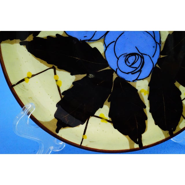 Vintage Ceramic Plates by La Spiga Roma, 1930s, Set of 2 For Sale - Image 16 of 18