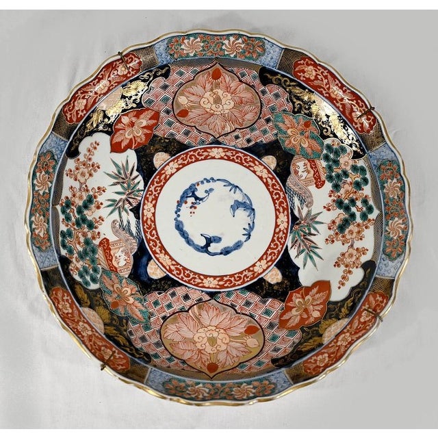 Japanese Porcelain Dish from Arita, 1890s For Sale - Image 6 of 15