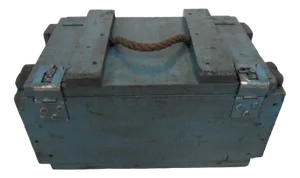Industrial Wooden Storage Box